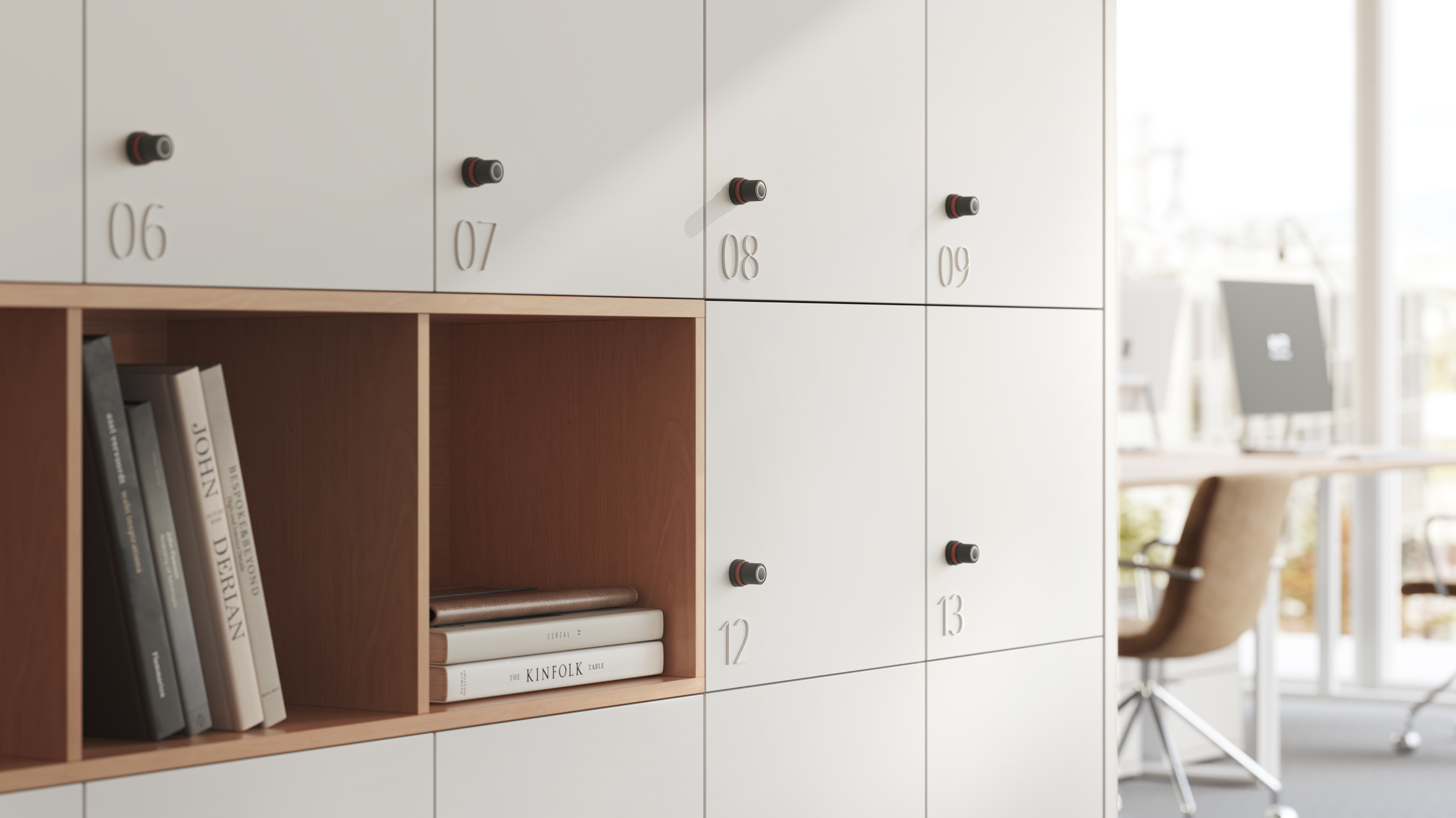 OTS 40 Batteryless — Smart lockers for every storage need