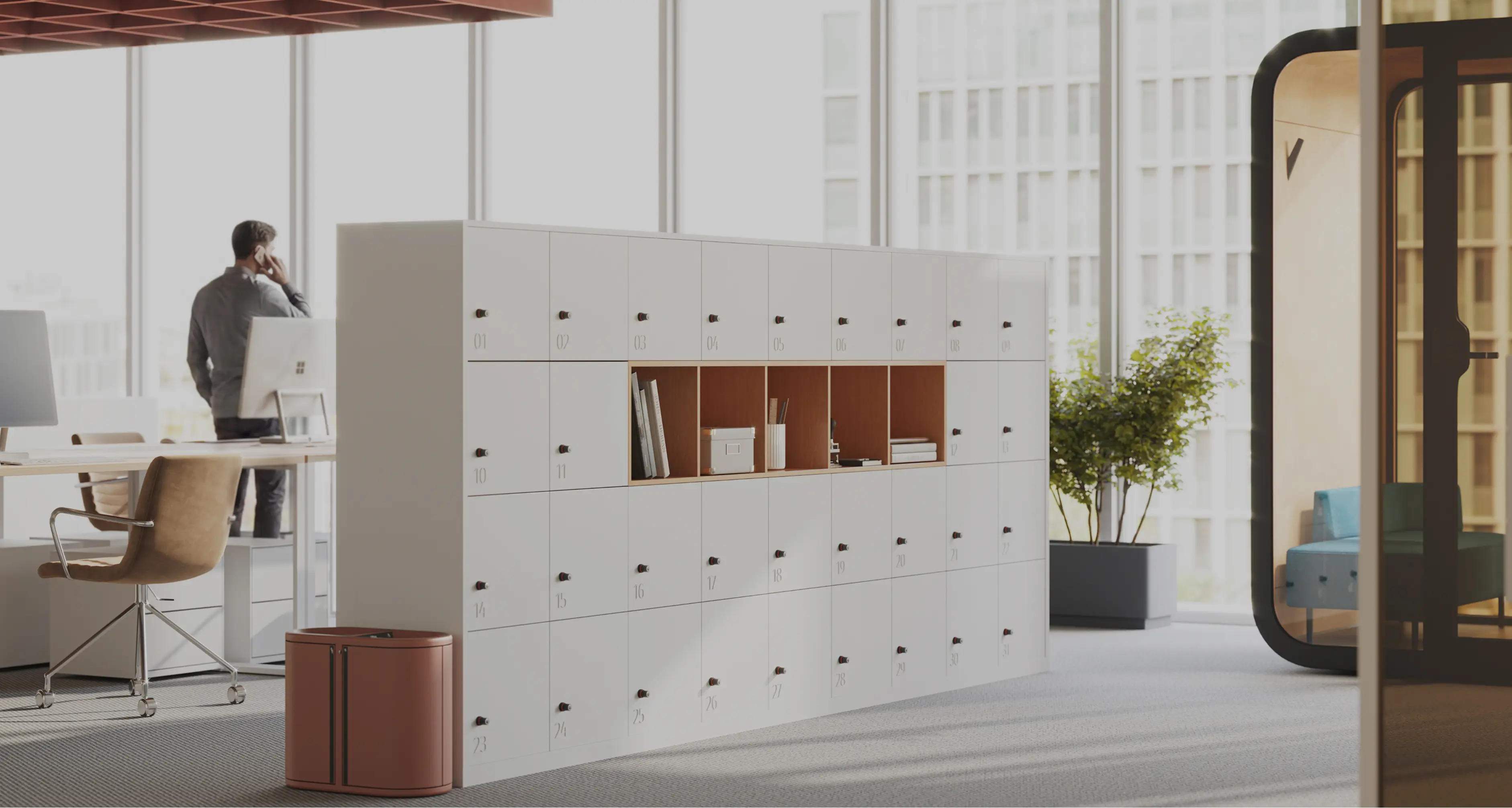 OTS 40 Batteryless delivers smarter locker management